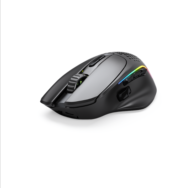 Glorious Model I 2 Wireless - Matte Black - Gaming mouse - Optic - 9 buttons - Black with RGB light