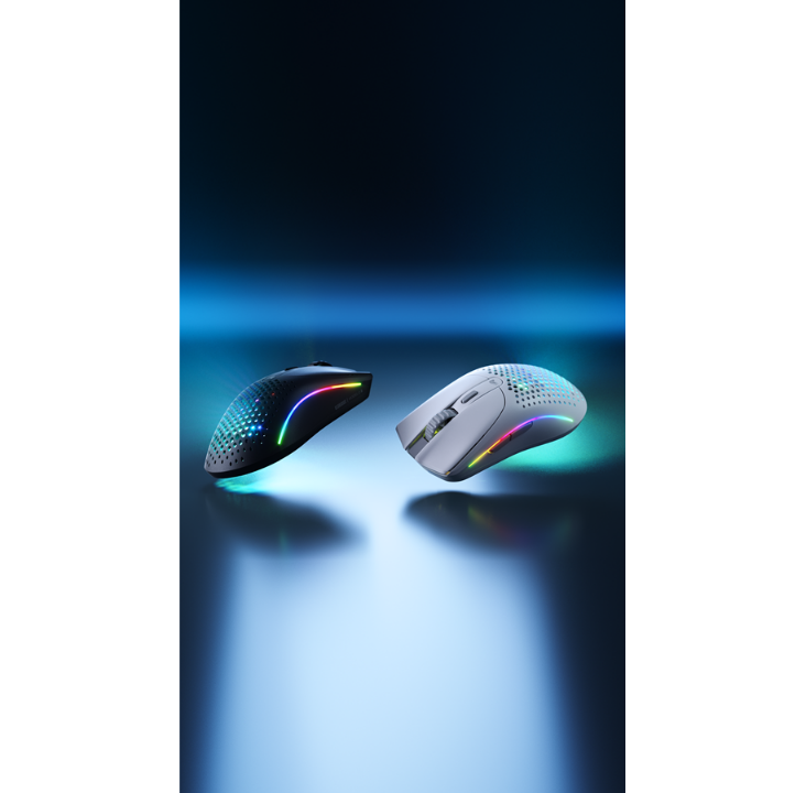 Glorious Model O Wireless 2 - Matte Black - Gaming mouse - Optic - 6 buttons - Black with RGB light