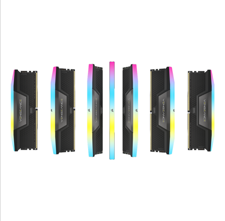 Corsair Vengeance RGB DDR5-5600 - 64GB - CL36 - Quad Channel (4 pcs) - Intel XMP - Black with RGB