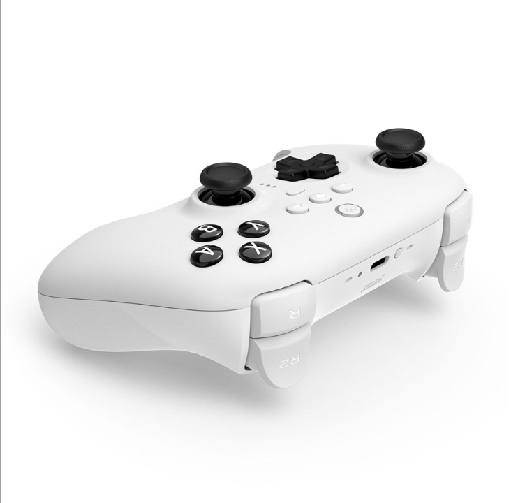 8BitDo Ultimate Bluetooth Controller with Charging Dock - White - Nintendo Switch