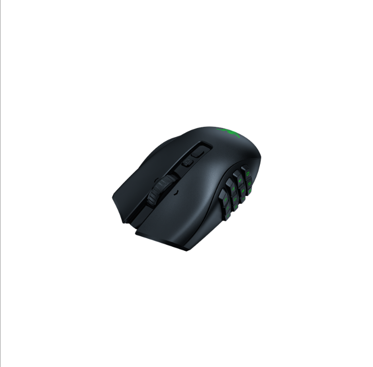 Razer Naga V2 Pro - Wireless MMO Gaming Mouse - Gaming mouse - Optic - 19 buttons - Black