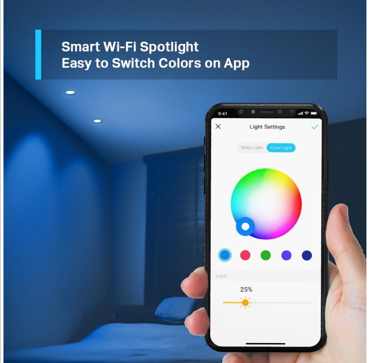 TP-Link Tapo L630 (4-pack) Smart Wi-Fi Spotlight Multicolor