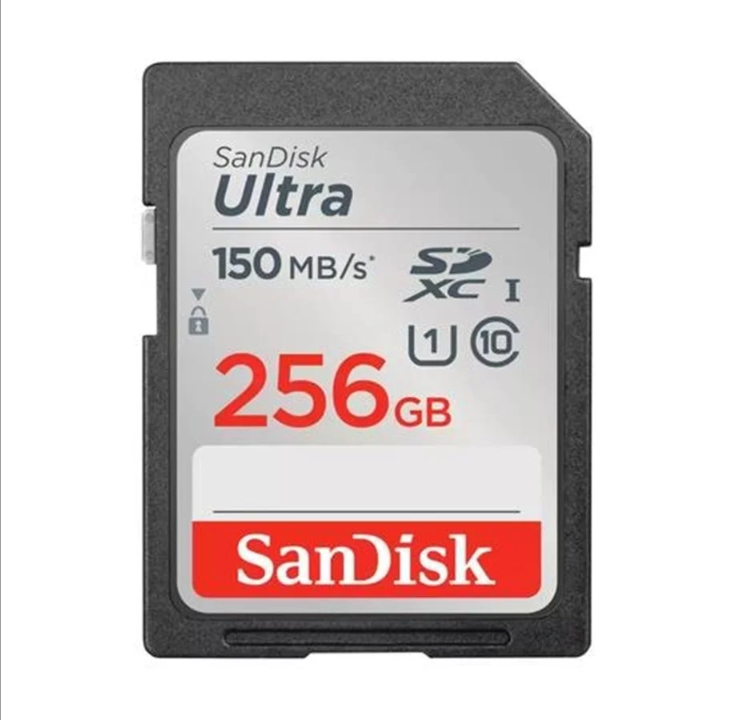 SanDisk Ultra SD - 150MB/s - 256GB