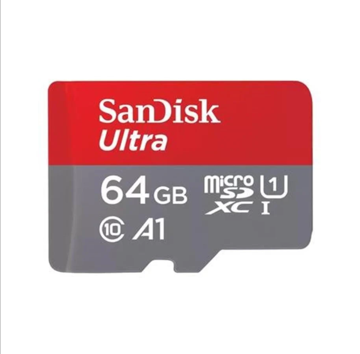 SanDisk Ultra microSD/SD - 140MB/s - 64GB