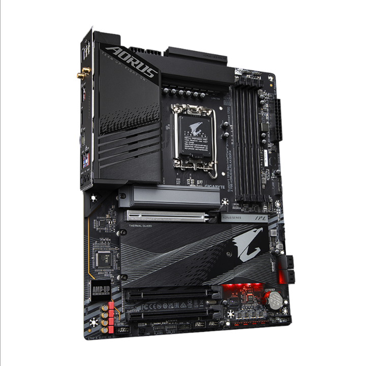 GIGABYTE Z790 AORUS ELITE AX DDR4 Motherboard - Intel Z790 - Intel LGA1700 socket - DDR4 RAM - ATX