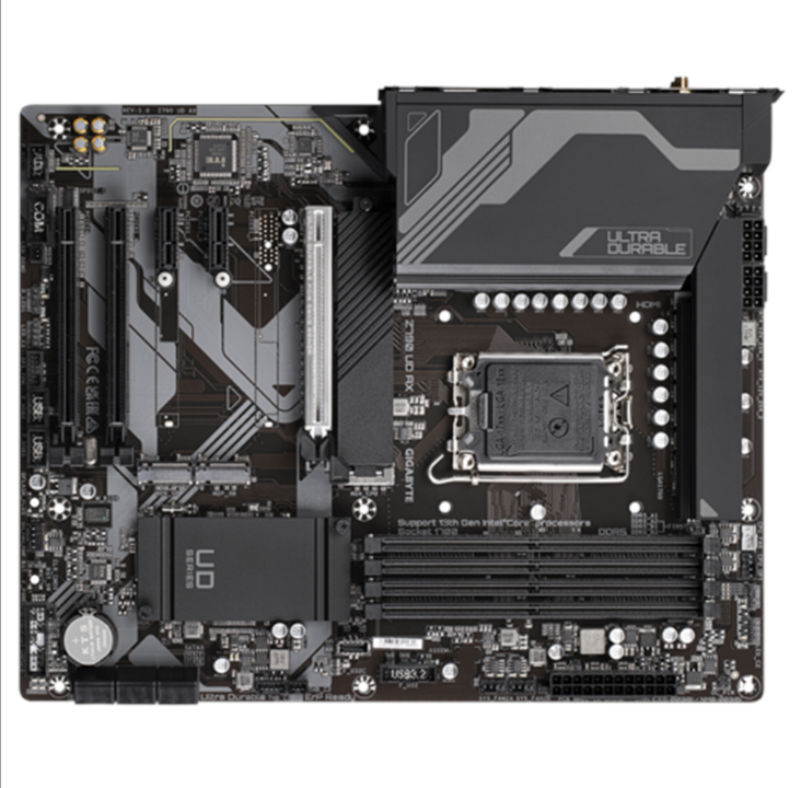 技嘉 Z790 UD AX 主板 - Intel Z790 - Intel LGA1700 插槽 - DDR5 RAM - ATX