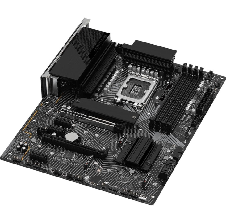 ASRock Z790 PG Lightning Motherboard - Intel Z790 - Intel LGA1700 socket - DDR5 RAM - ATX