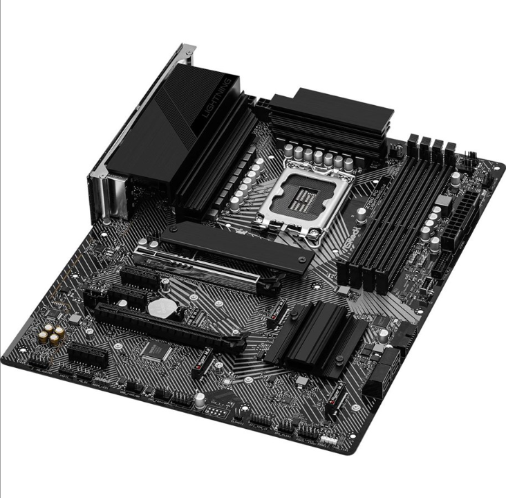 ASRock Z790 PG Lightning/D4 Motherboard - Intel Z790 - Intel LGA1700 socket - DDR4 RAM - ATX