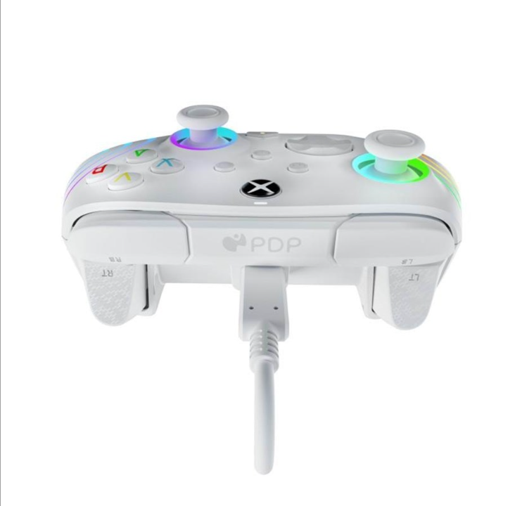 PDP Afterglow Wave Wired Controller - White - Gamepad - Microsoft Xbox One