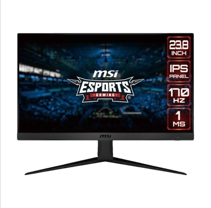 24" MSI Optix G2412 - LED monitor - Full HD (1080p) - 23.8" - 1 ms - Screen