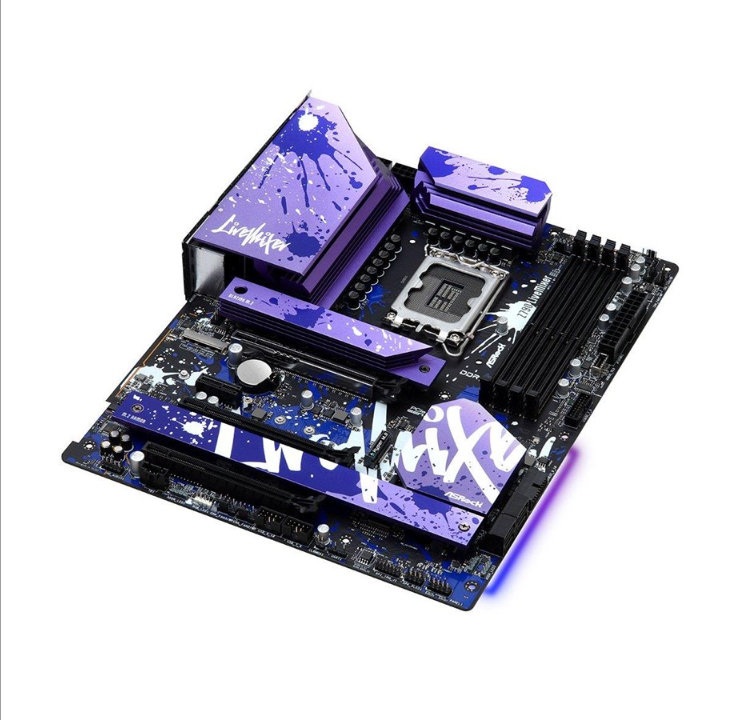 华擎 Z790 LiveMixer 主板 - Intel Z790 - Intel LGA1700 插槽 - DDR5 RAM - ATX