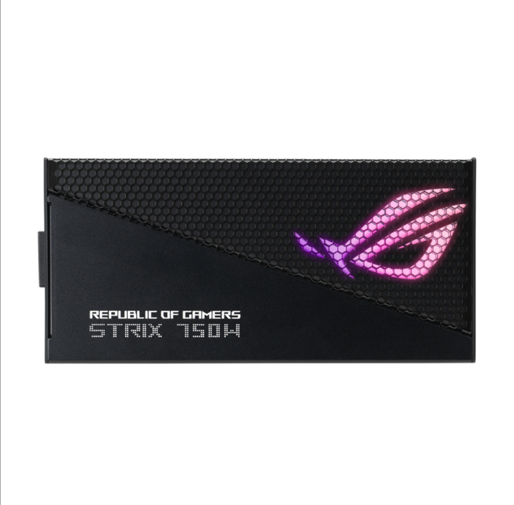 ASUS ROG STRIX Gold Aura Edition - مزود طاقة 750 وات - 750 وات - 135 ملم - شهادة 80 Plus الذهبية