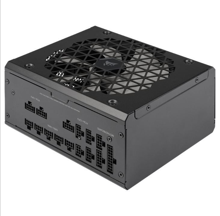 مزود طاقة Corsair RM1000x SHIFT - 1000 وات - 140 ملم - شهادة 80 بلس الذهبية