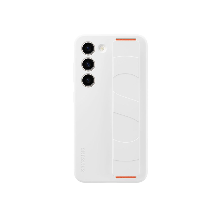 Samsung Galaxy S23 Silicone Grip Case - White