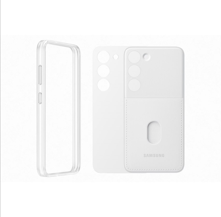 Samsung Galaxy S23 Frame Case - White