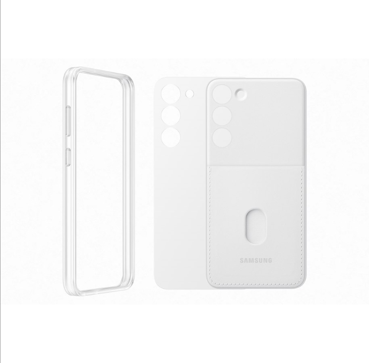 Samsung Galaxy S23+ Frame Case - White