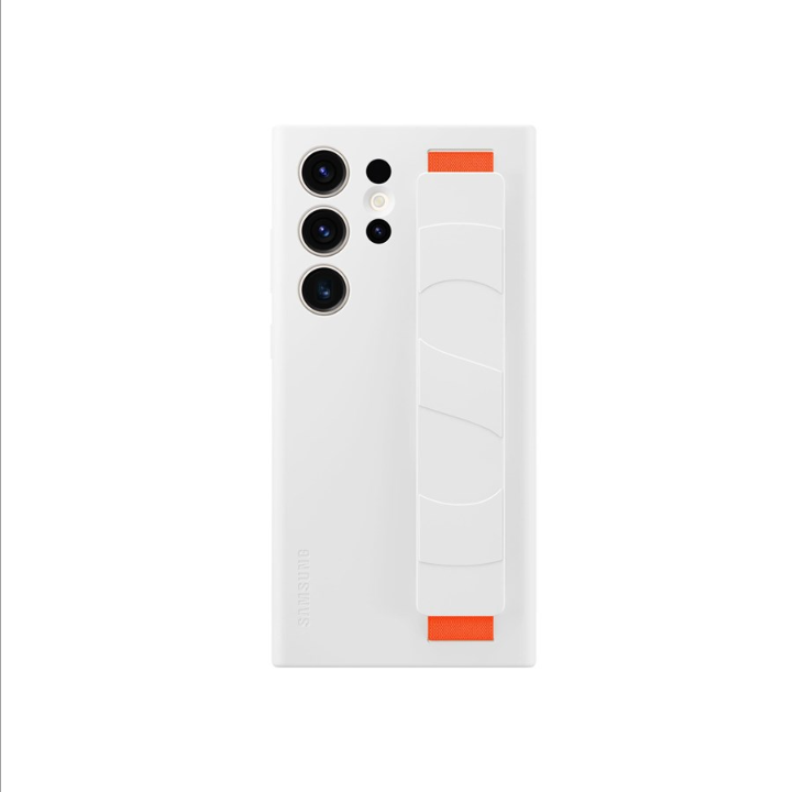 Samsung Galaxy S23 Ultra Silicone Grip Case - White