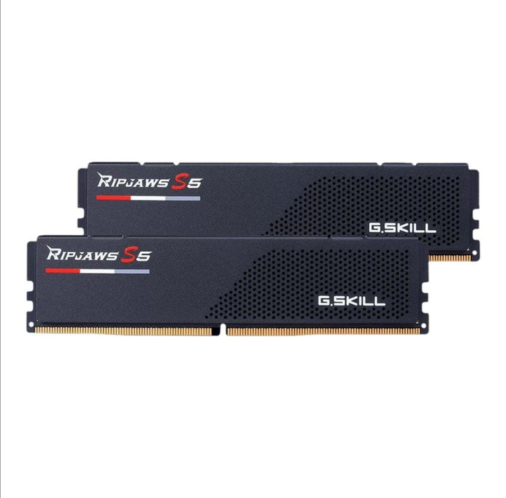 G.Skill Ripjaws S5 - DDR5 - kit - 32 GB: 2 x 16 GB - DIMM 288-pin - 6400 MHz / PC5-51200 - unbuffered