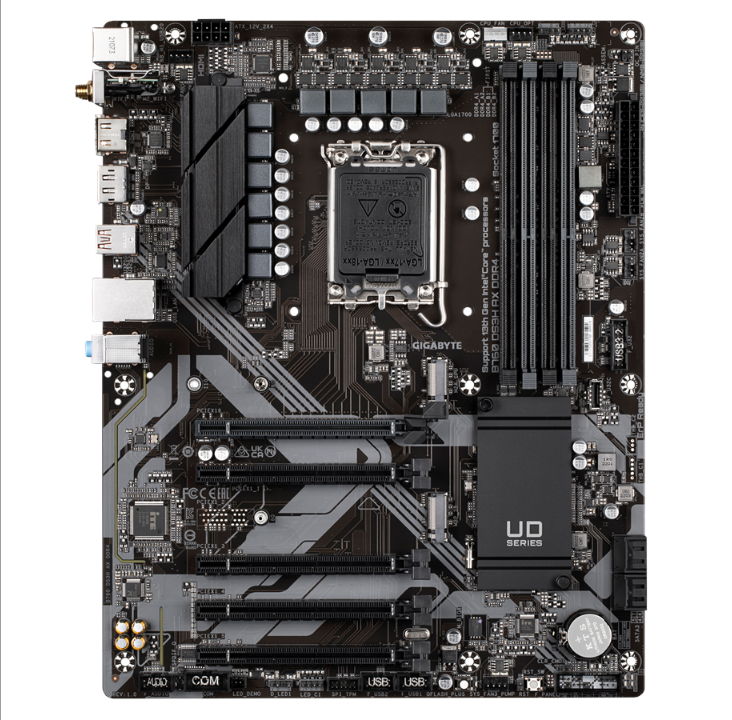 لوحة GIGABYTE B760 DS3H AX DDR4 - Intel B760 - مقبس Intel LGA1700 - ذاكرة الوصول العشوائي DDR4 - ATX