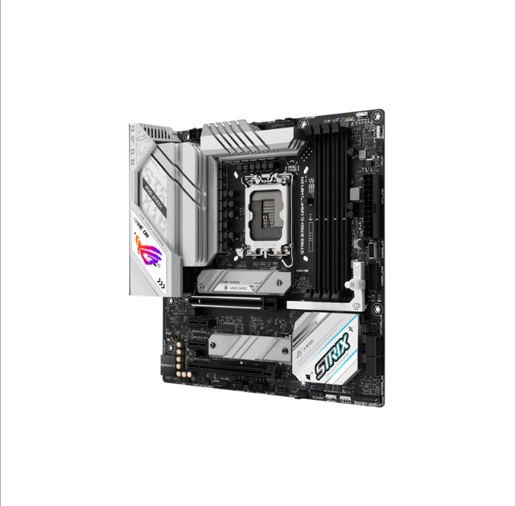 اللوحة الأم ASUS ROG STRIX B760-G GAMING WIFI D4 - Intel B760 - مقبس Intel LGA1700 - ذاكرة الوصول العشوائي DDR4 - Micro-ATX