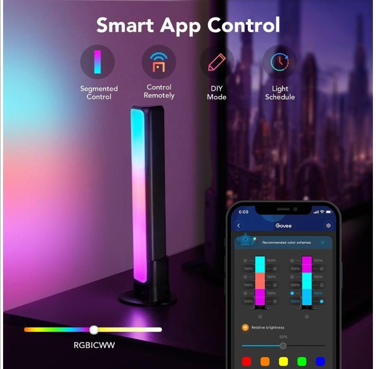 Govee RGBICWW WiFi + 蓝牙 Flow Plus 灯条