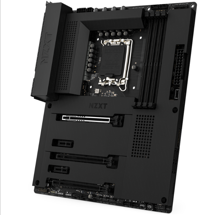 NZXT N7 Z790 Black Motherboard - Intel Z790 - Intel LGA1700 socket - DDR5 RAM - ATX