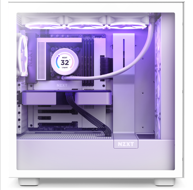 NZXT N7 Z790 白色主板 - 英特尔 Z790 - 英特尔 LGA1700 插槽 - DDR5 RAM - ATX