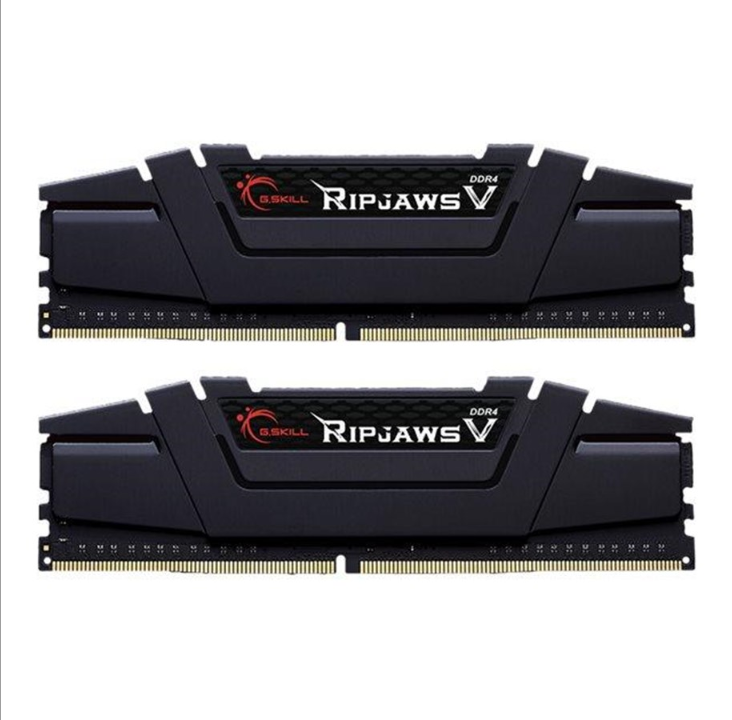 G.Skill Ripjaws V - DDR4 - kit - 16 GB: 2 x 8 GB - DIMM 288-pin - 5066 MHz / PC4-40500 - unbuffered