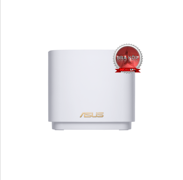 ASUS ZenWiFi XD5 1 حزمة أبيض - جهاز توجيه شبكي Wi-Fi 6