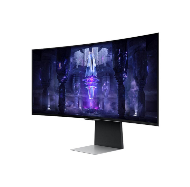 34" 三星 Odyssey G8 - 3440x1440 (UWQHD) - 175Hz - OLED - 65W PD USB-C - 弯曲 - 0.03 ms - 屏幕