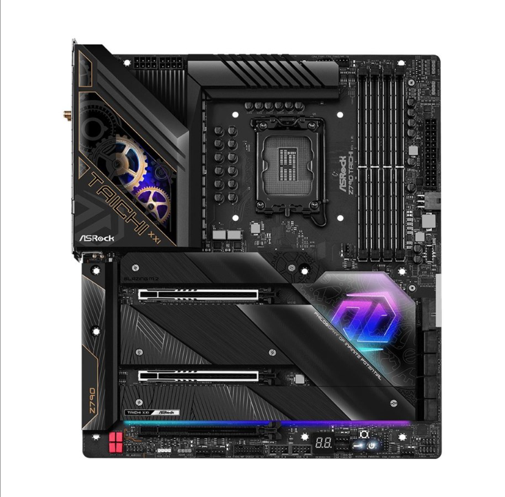 اللوحة الأم ASRock Z790 Taichi - Intel Z790 - مقبس Intel LGA1700 - ذاكرة الوصول العشوائي DDR5 - ذاكرة ATX ممتدة