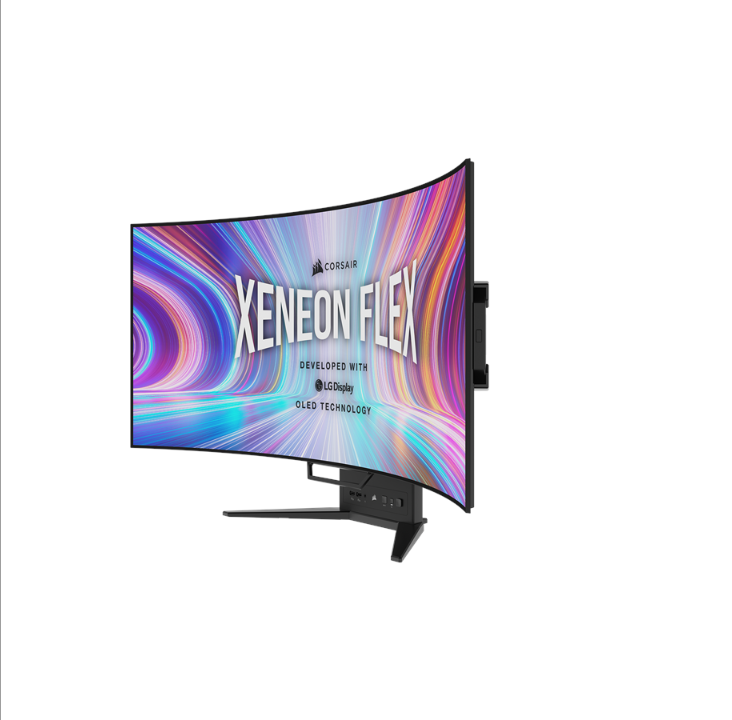 45 بوصة Corsair XENEON FLEX 45WQHD240 - 3440x1440 - 240 هرتز - OLED - منحني - 0.03 مللي ثانية - شاشة