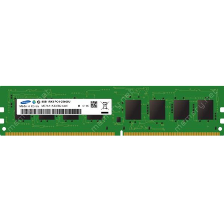 Samsung - DDR4 - module - 8 GB - DIMM 288-pin - 3200 MHz / PC4-25600 - unbuffered