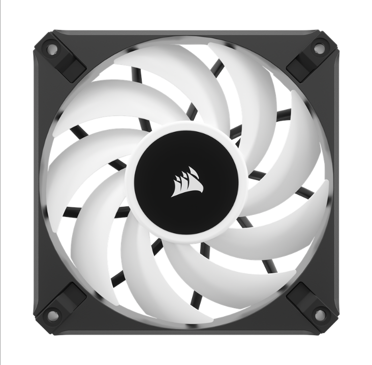 Corsair iCUE AF120 RGB ELITE - Black - Chassis fan - 120mm - Black with RGB LED - 34 dBA