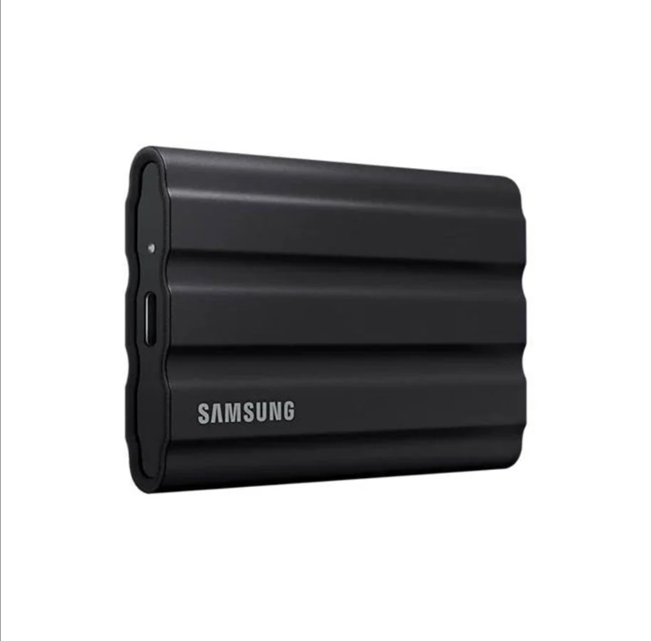 Samsung SSD T7 Shield المحمول - 4 تيرابايت - أسود - SSD خارجي - USB 3.2 Gen 2