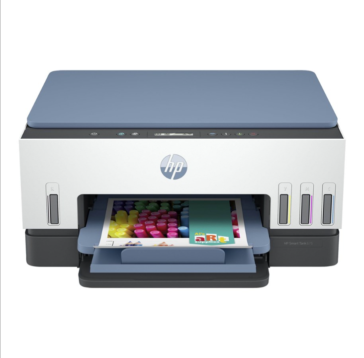 HP Smart Tank 675 All-in-One Inkjet Printer Multifunction - Color - Ink