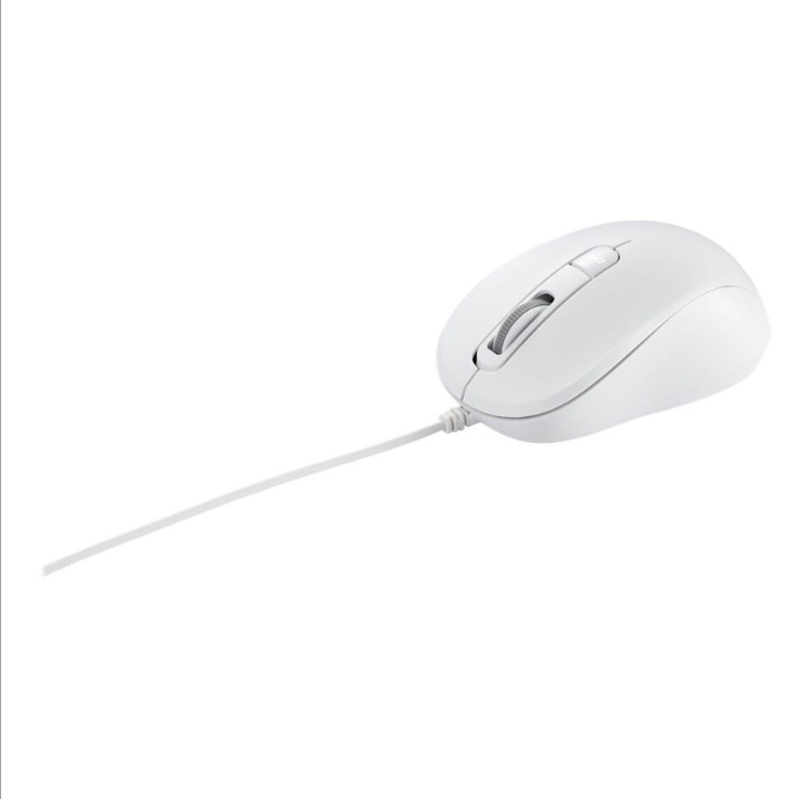 ASUS MU101C Blue Ray Silent - Mouse - Optic - 3 buttons - White