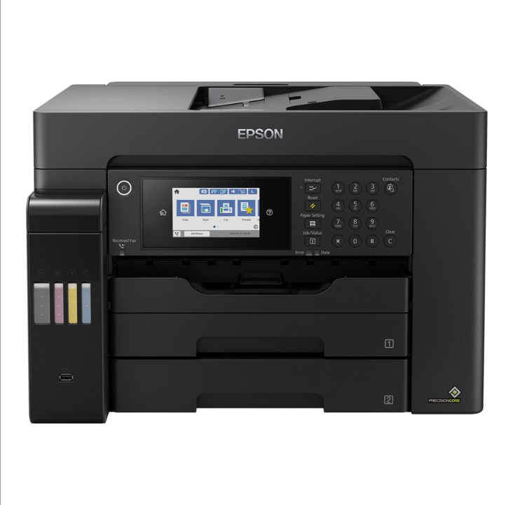 Epson EcoTank L15160 A3 All in One Inkjet Printer Multifunction with Fax - Color - Ink