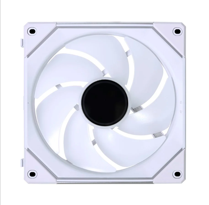 Lian Li UNI FAN SL-INF 140 White - مروحة الهيكل - 140 مم - أبيض مع ضوء RGB - 28 ديسيبل