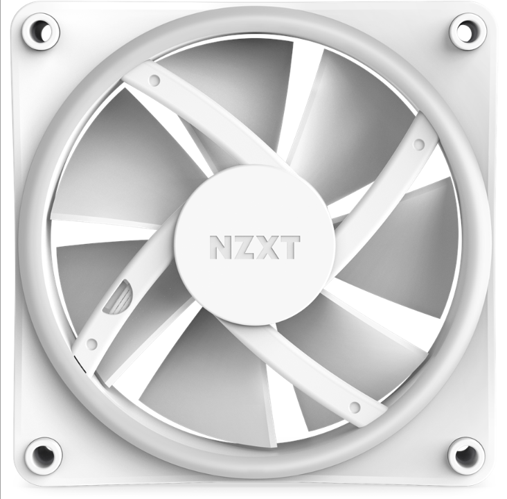 NZXT F120 RGB DUO - White - Chassis fan - 120mm - White - 29 dBA