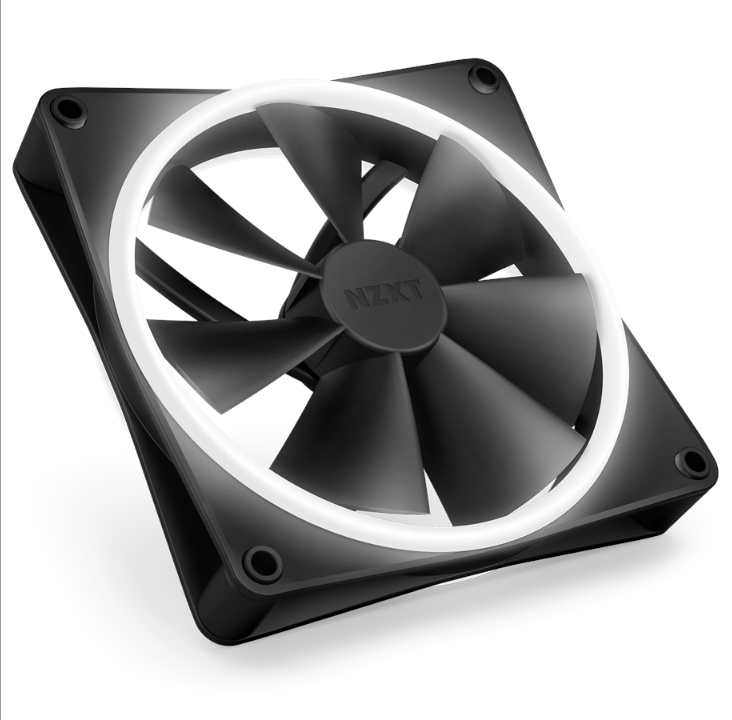 NZXT F140 RGB DUO - Black - Chassis fan - 140mm - Black with RGB LED - 36 dBA *DEMO*