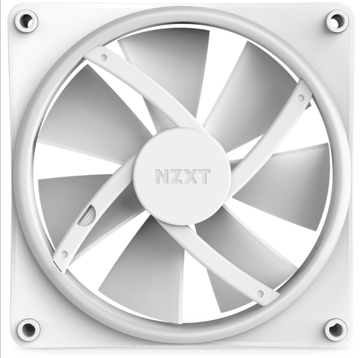 NZXT F140 RGB DUO - White - Chassis fan - 140mm - White with RGB light - 36 dBA *DEMO*