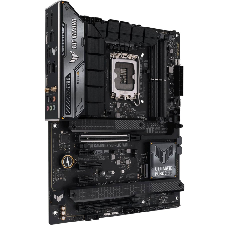 ASUS TUF GAMING Z790-PLUS WIFI Motherboard - Intel Z790 - Intel LGA1700 socket - DDR5 RAM - ATX