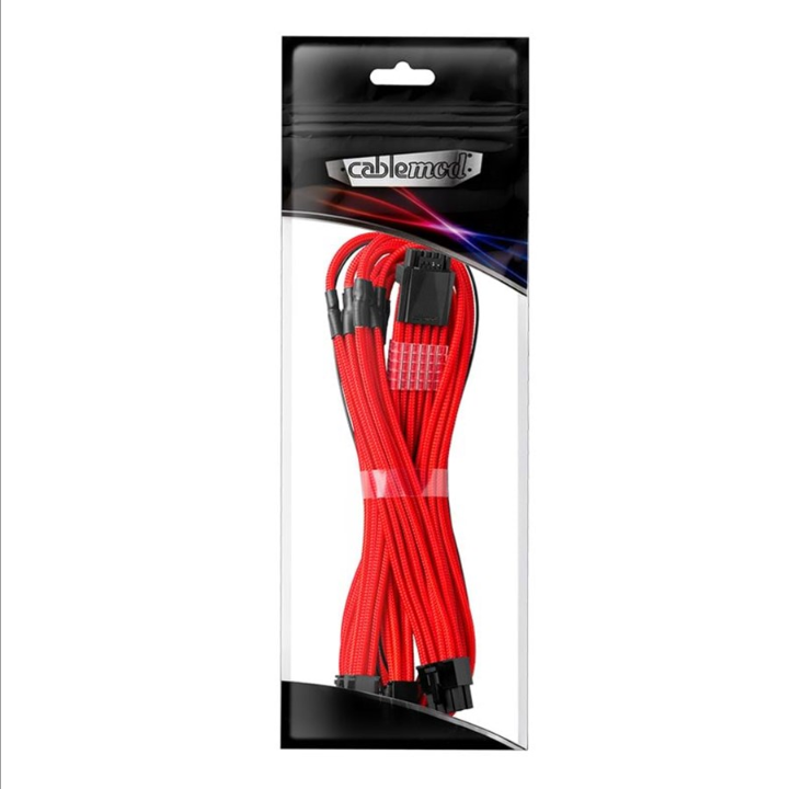 CableMod C-Series Pro ModMesh 12VHPWR - 3x PCI-e - 60cm - Red