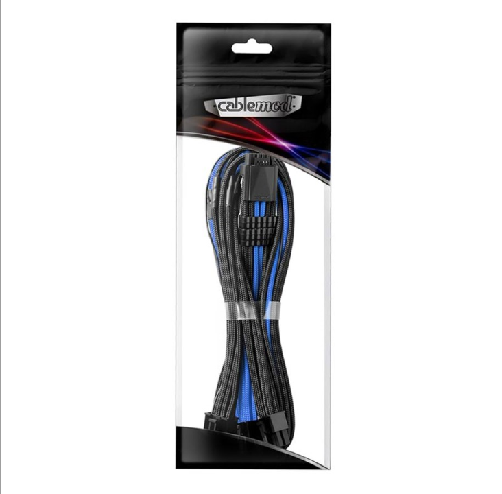 CableMod C-Series Pro ModMesh 12VHPWR - 3x PCI-e - 60cm - Black and Blue