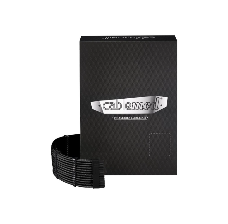 CableMod C-Series Pro ModMesh 12VHPWR Cable Kit for Corsair RM RMi RMx (Black Label) - Black