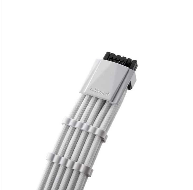 CableMod C-Series Pro ModMesh 12VHPWR Cable Kit for Corsair RM RMi RMx (Black Label) - White