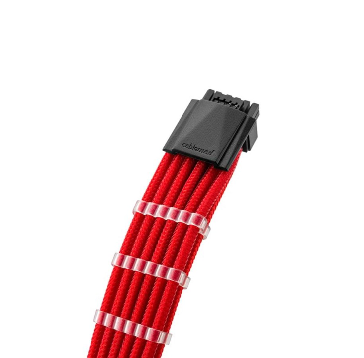 CableMod C-Series Pro ModMesh 12VHPWR Cable Kit for Corsair RM RMi RMx (Black Label) - Red