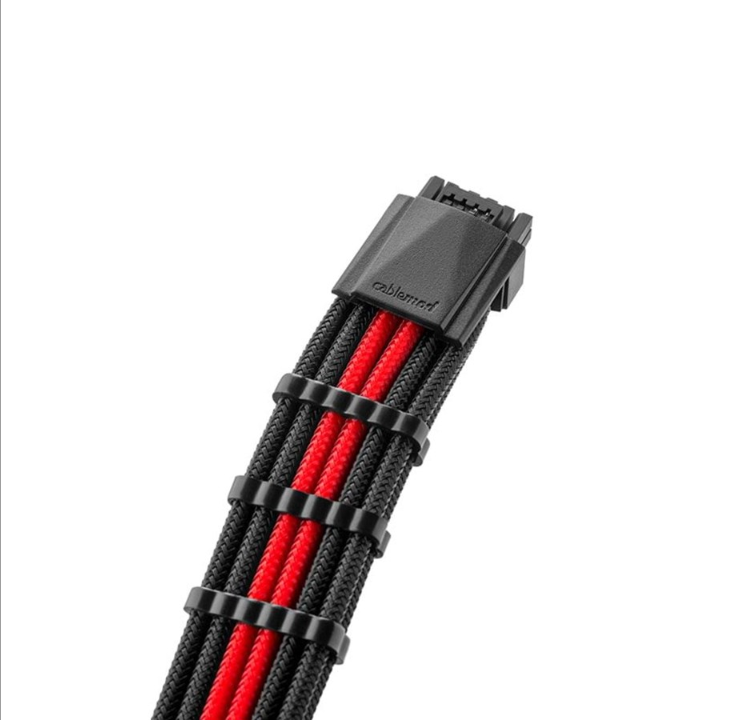 CableMod C-Series Pro ModMesh 12VHPWR Cable Kit for Corsair RM RMi RMx (Black Label) - Black and Red