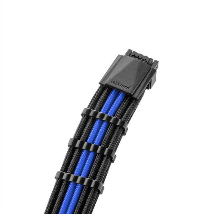 CableMod C-Series Pro ModMesh 12VHPWR Cable Kit for Corsair RM RMi RMx (Black Label) - Black and Blue